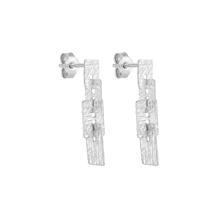MILLELUCI RECTANGULAR PETITE EARRINGS