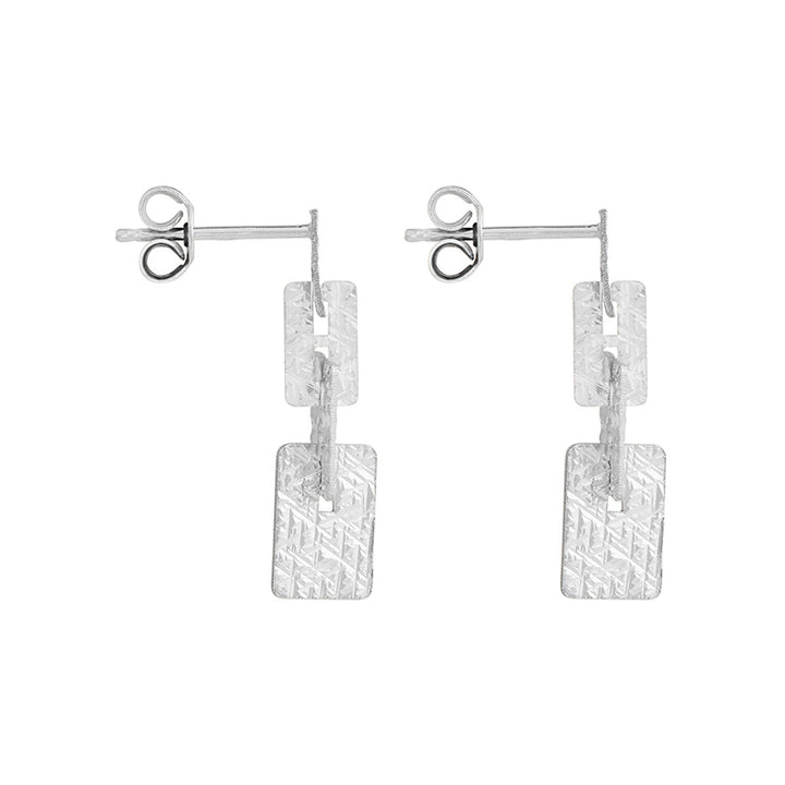 MILLELUCI RECTANGULAR PETITE EARRINGS