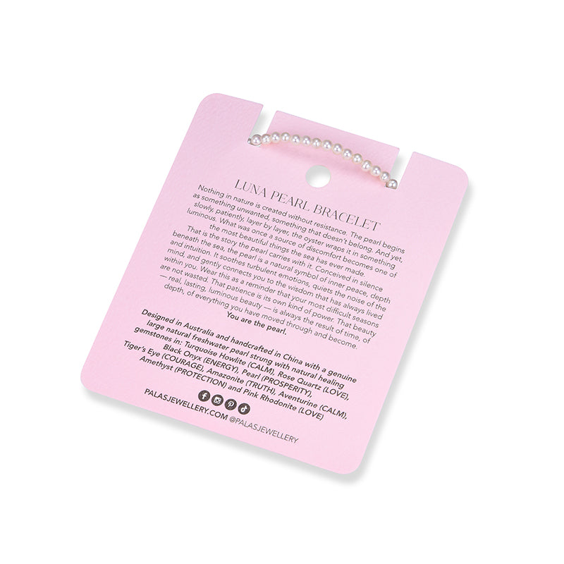 PEARL 'PROSPERITY' LUNA PEARL BRACELET