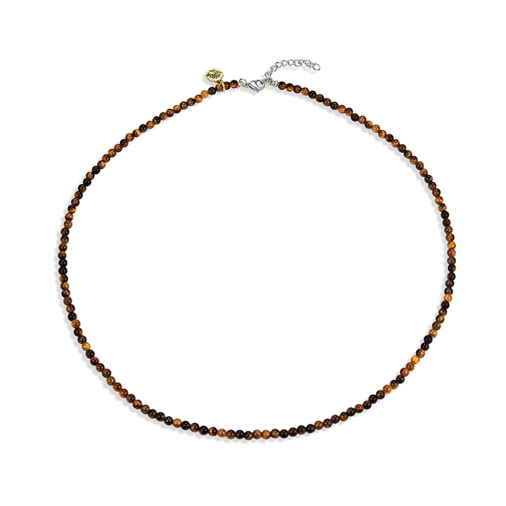TIGER'S EYE 'COURAGE & PROTECTION' HEALING GEM NECKLACE