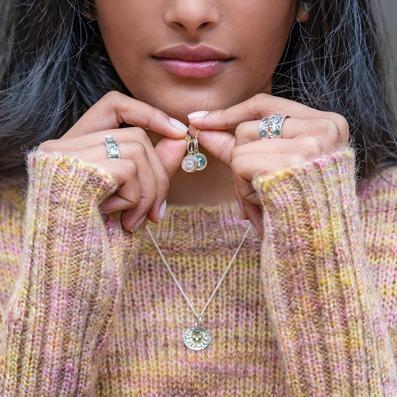 DAINTY INITIAL CHARM