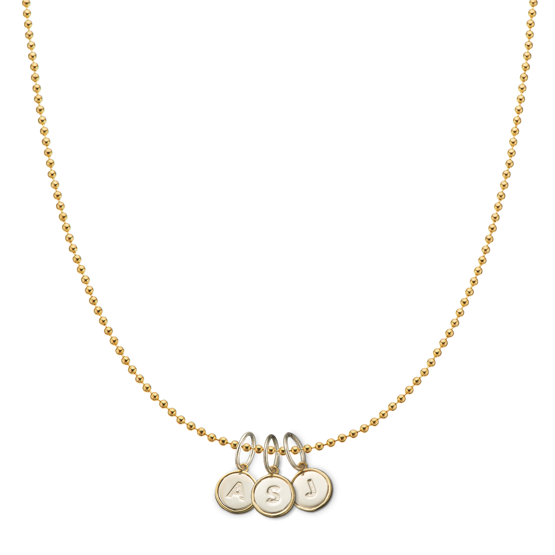 DAINTY INITIAL CHARM