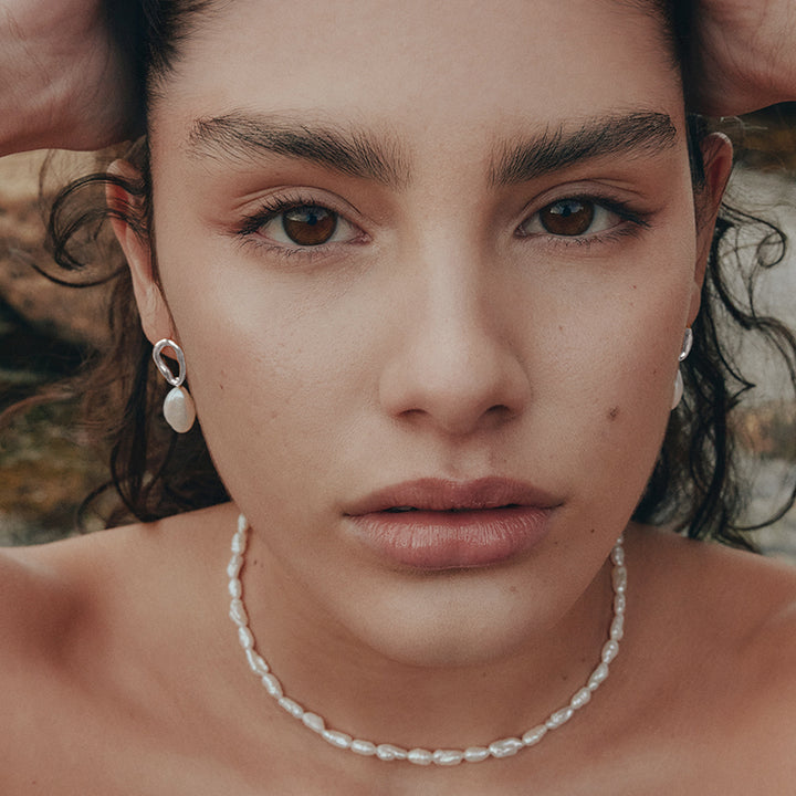 CIELO PEARL DROP EARRINGS