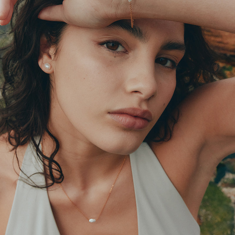 CIELO SINGLE PEARL BRACELET