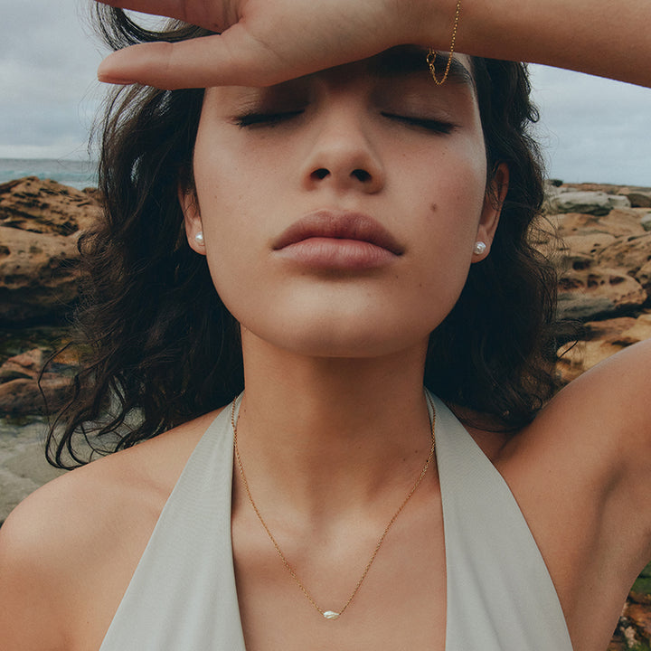 CIELO SINGLE PEARL BRACELET