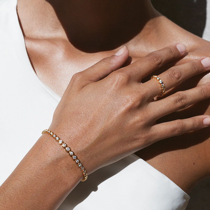 CRESCENDO TENNIS BRACELET