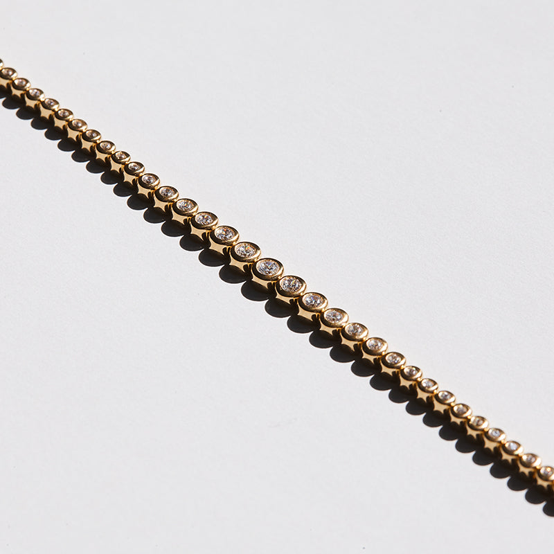CRESCENDO TENNIS BRACELET