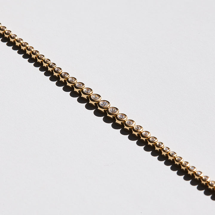 CRESCENDO TENNIS BRACELET