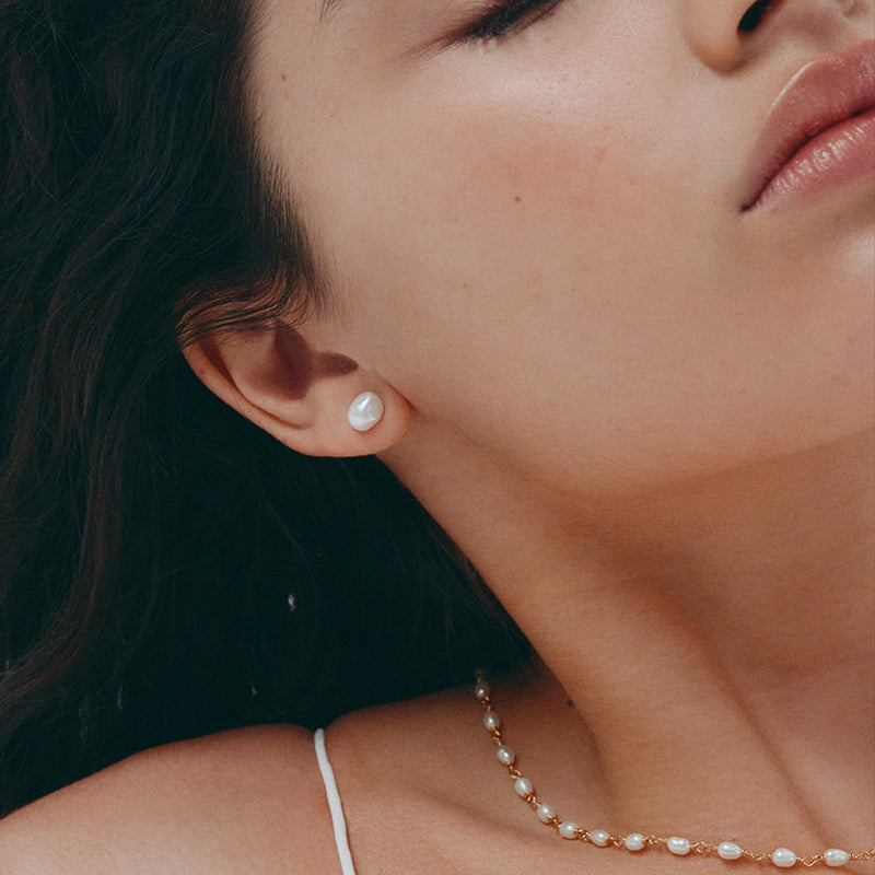 MARA KESHI PEARL STUDS