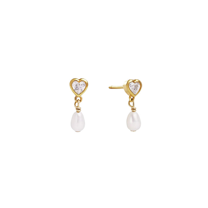 TRUE LOVE PEARL STUDS
