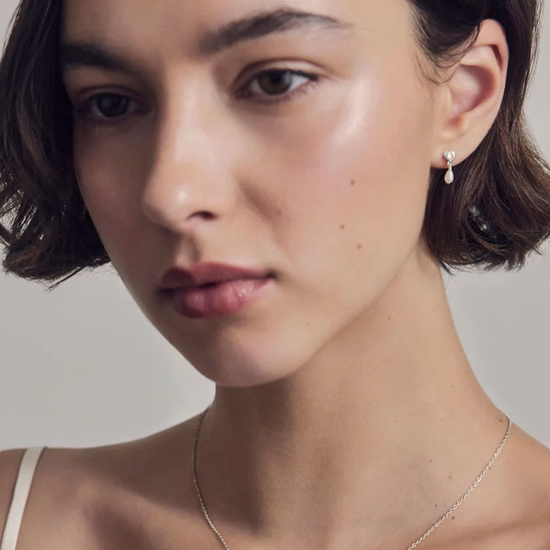 TRUE LOVE PEARL STUDS