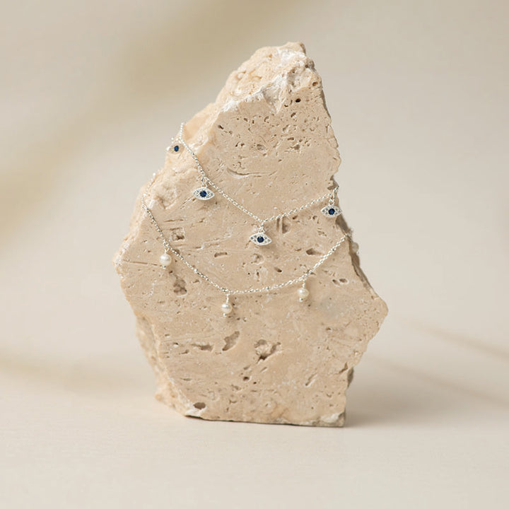 ANKLET WITH PEARL DROPLETS