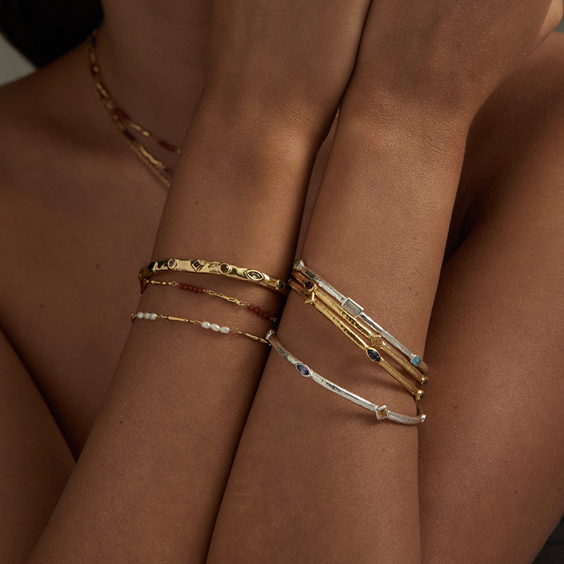 CALLISTA MULTISTONE BANGLE