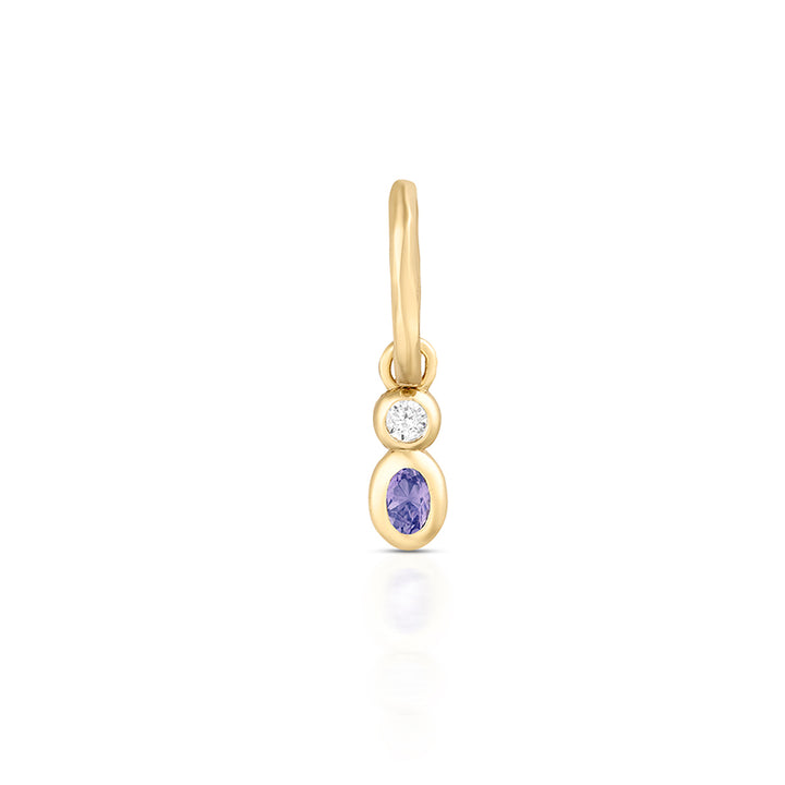 DECEMBER TANZANITE PETITE CHARM