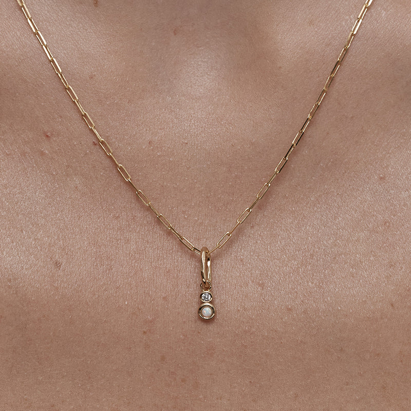 OCTOBER OPAL PETITE CHARM