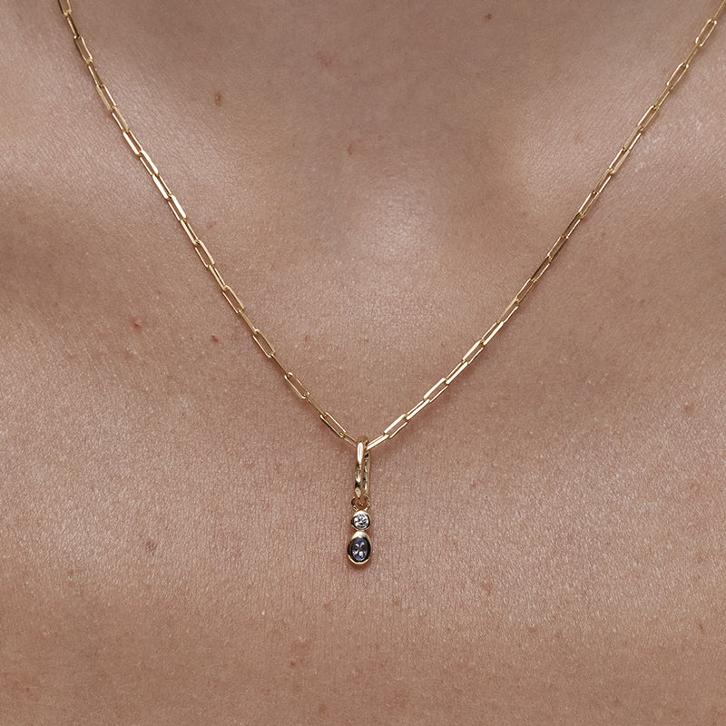DECEMBER TANZANITE PETITE CHARM