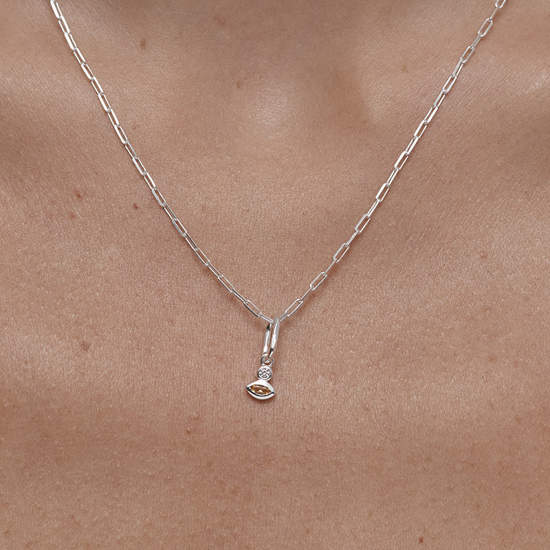 NOVEMBER CITRINE PETITE CHARM