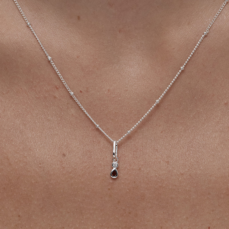 JANUARY GARNET PETITE CHARM