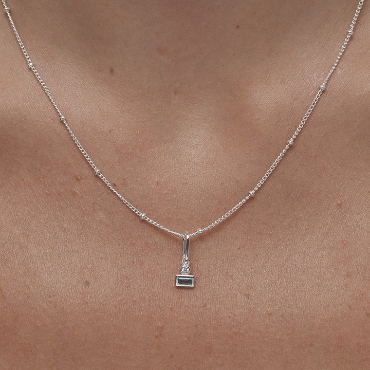 MARCH AQUAMARINE PETITE CHARM