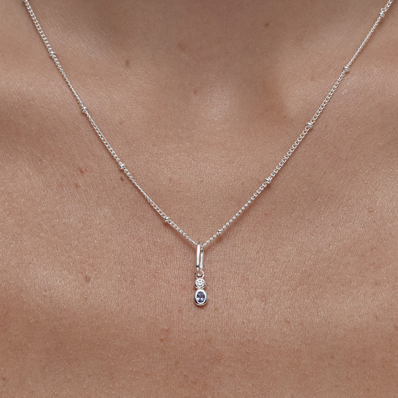 DECEMBER TANZANITE PETITE CHARM