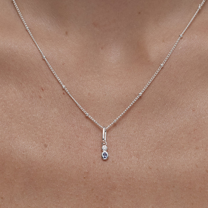 DECEMBER TANZANITE PETITE CHARM