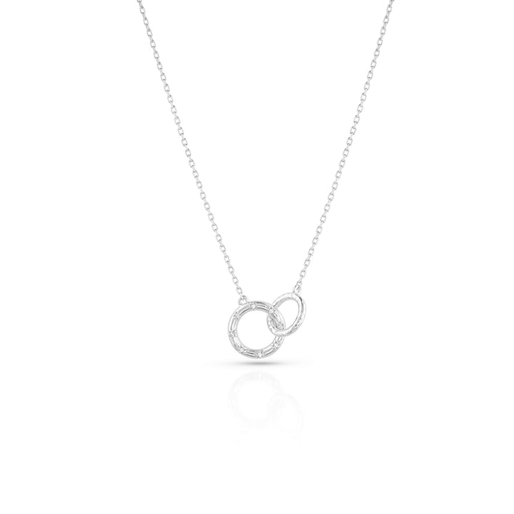 Entwined Silver Necklace