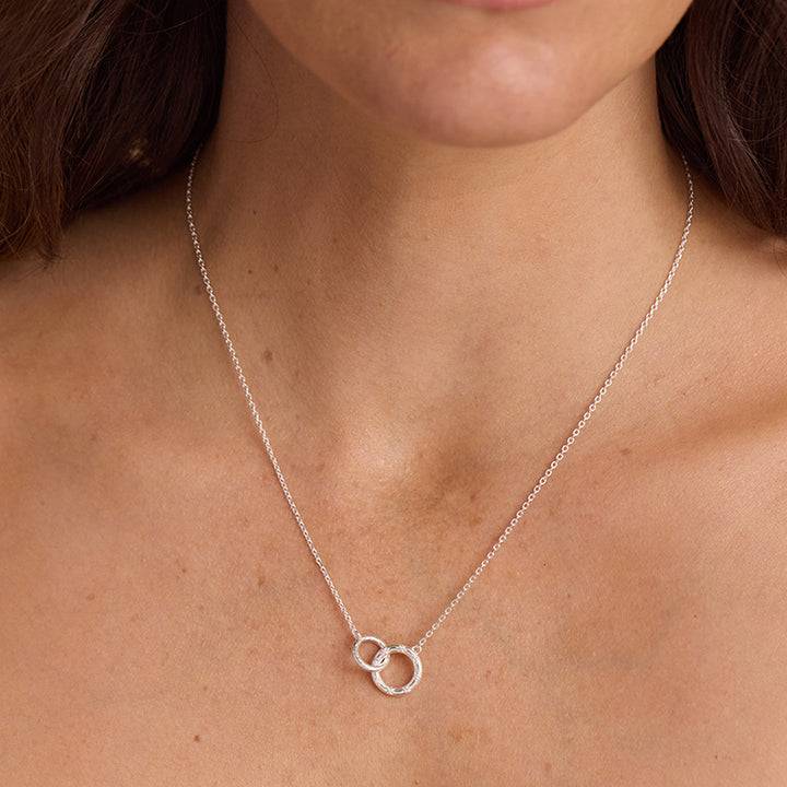 Entwined Silver Necklace