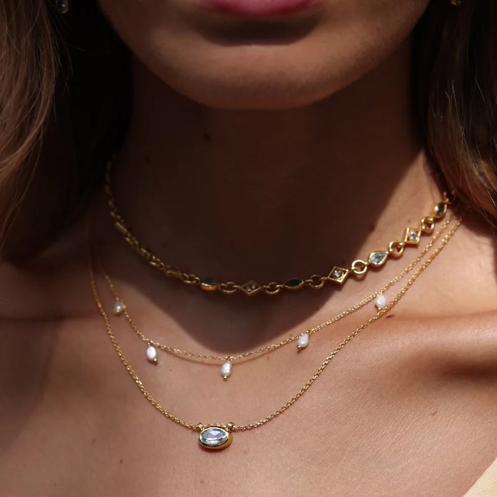 PEARL DROP NECKLACE