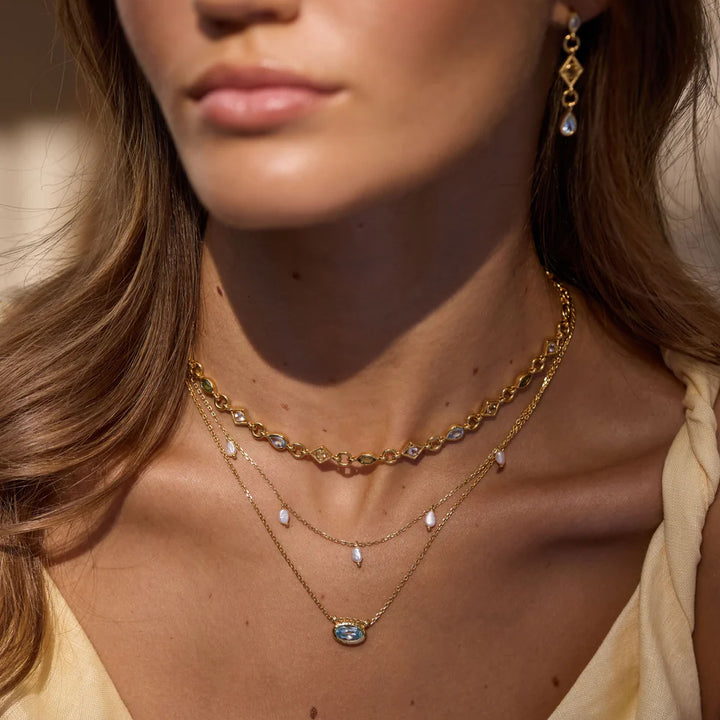 LUNA MOONSTONE NECKLACE