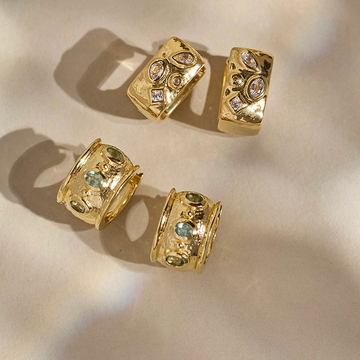 RANI APATITE HOOPS