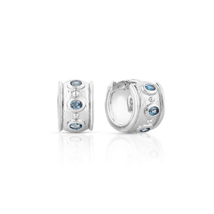 RANI TOPAZ HOOPS