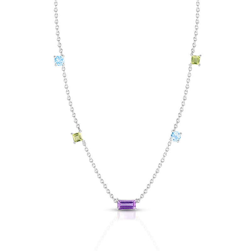 Daisy Silver Necklace