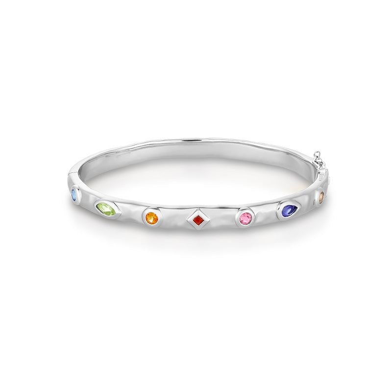 Ziggy Silver Bangle