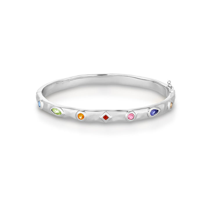 Ziggy Silver Bangle