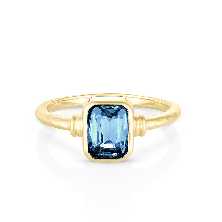 ROMY LONDON BLUE TOPAZ RING