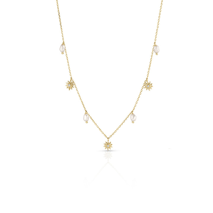 SOLEIL PEARL NECKLACE
