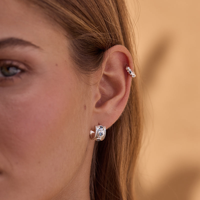 RANI TOPAZ HOOPS