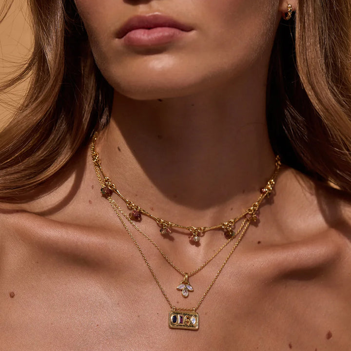 TRINKET TOURMALINE NECKLACE