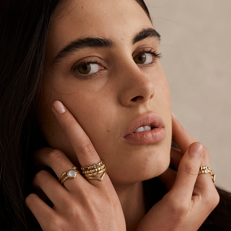 MARLOW MOONSTONE STACKER