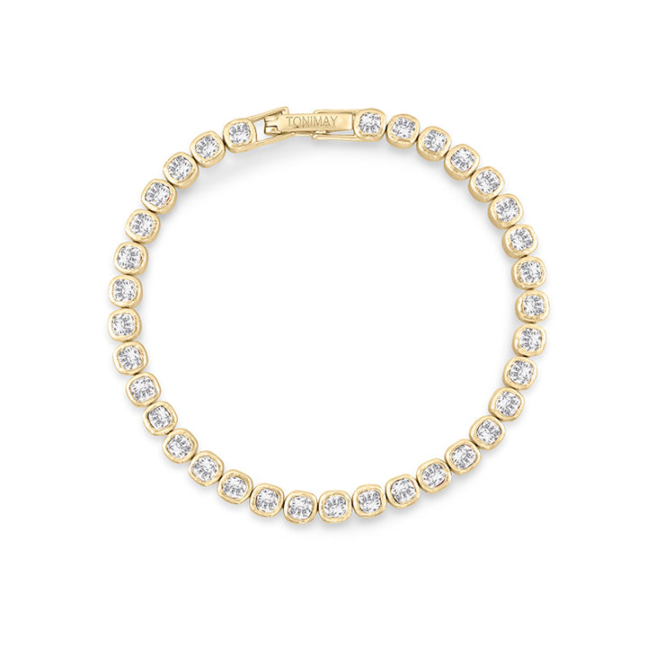 TASMIN TENNIS BRACELET - WHITE TOPAZ