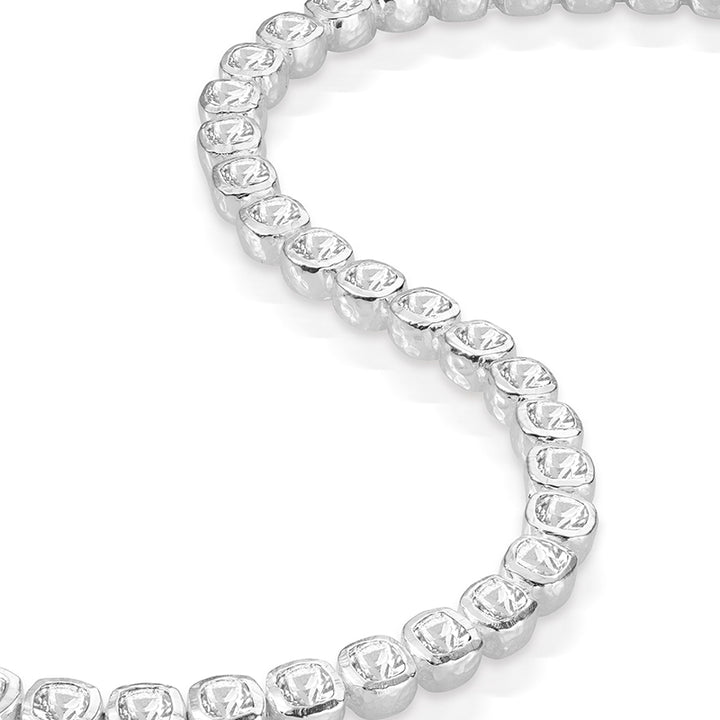 TASMIN TENNIS BRACELET - WHITE TOPAZ