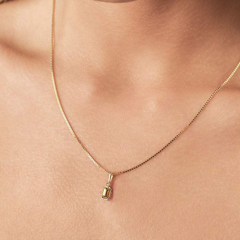 MAEVE PERIDOT NECKLACE