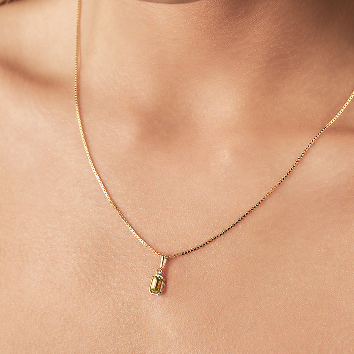 MAEVE PERIDOT NECKLACE
