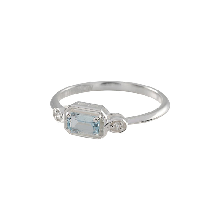 MAEVE SKY BLUE TOPAZ RING