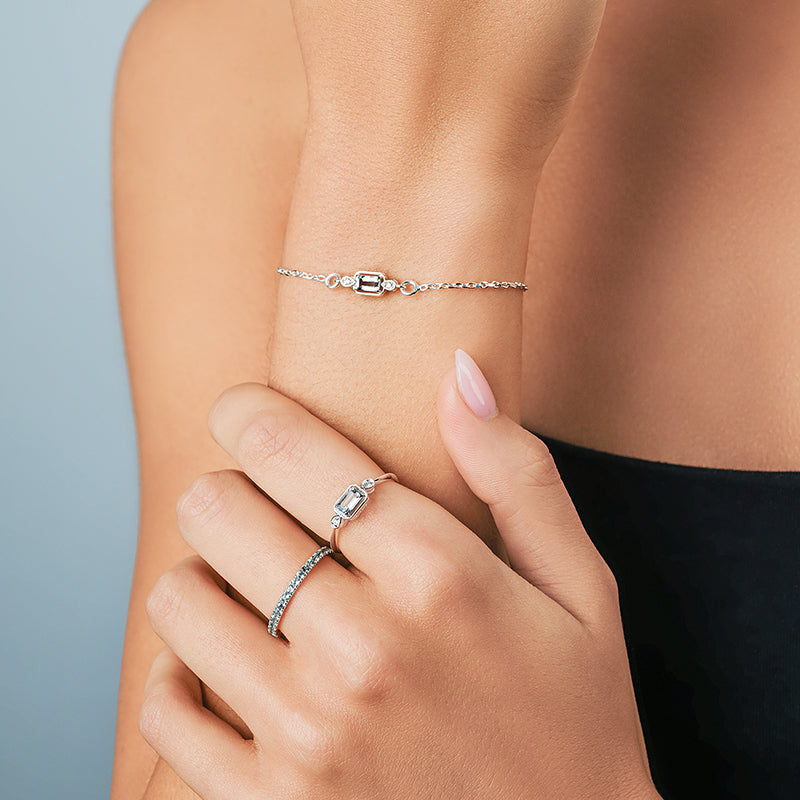 MAEVE SKY BLUE TOPAZ RING