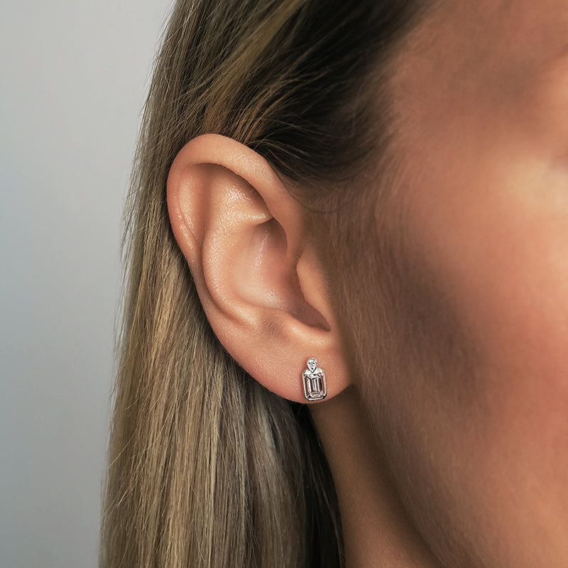 MAEVE LAB GROWN DIAMOND STUD EARRINGS