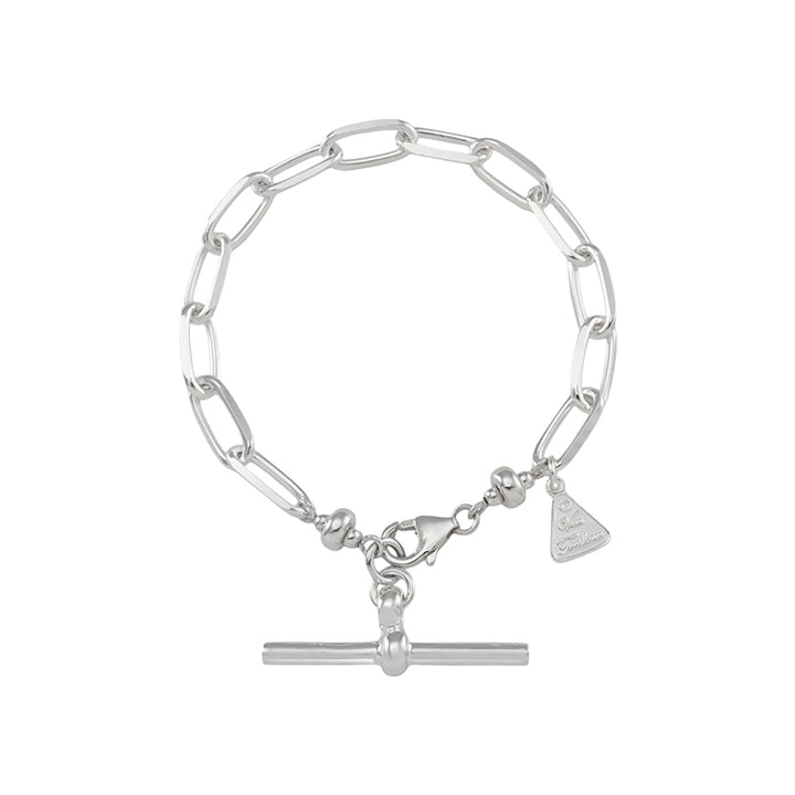 OPEN LINK BRACELET WITH T-BAR