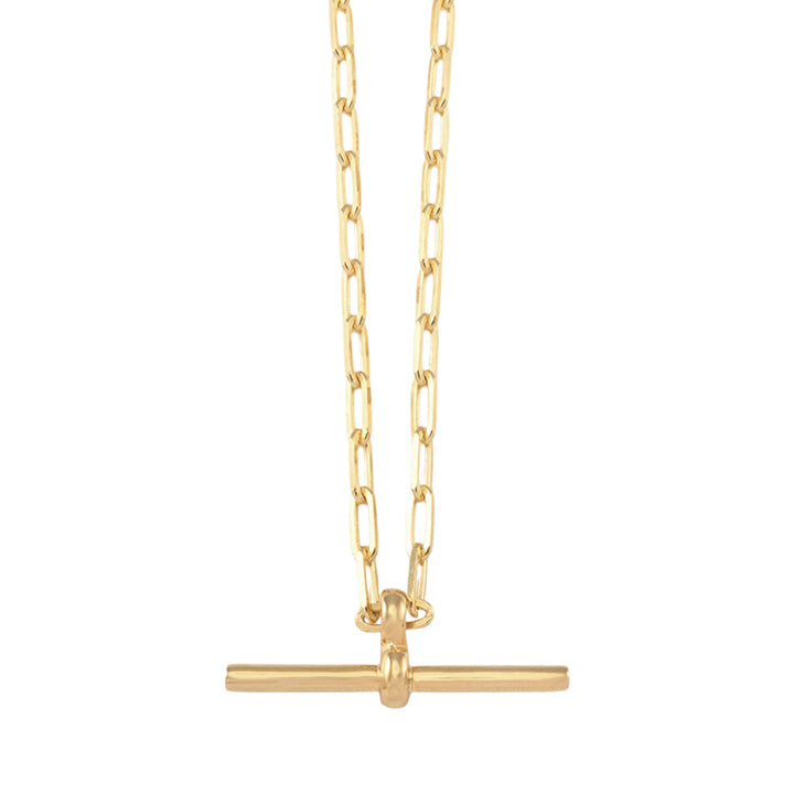 CLIP CHAIN NECKLACE WITH T-BAR