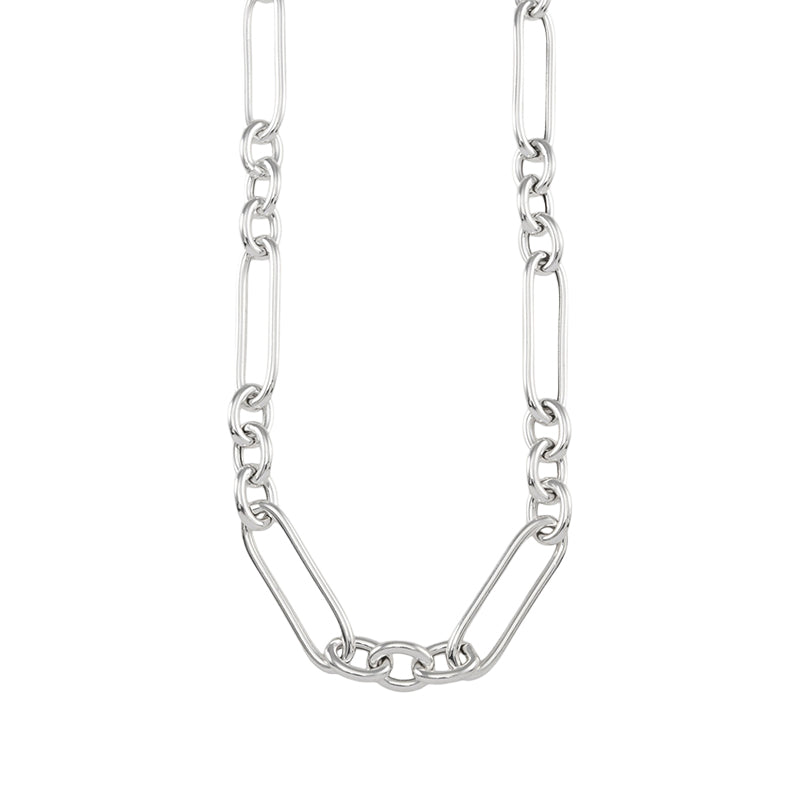 ALTERNATING LINK NECKLACE
