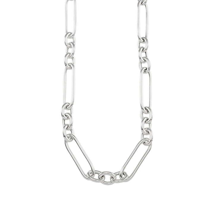 ALTERNATING LINK NECKLACE